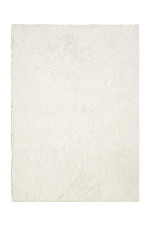 Polar White Plush Rug 5'x7' | Stain-Resistant