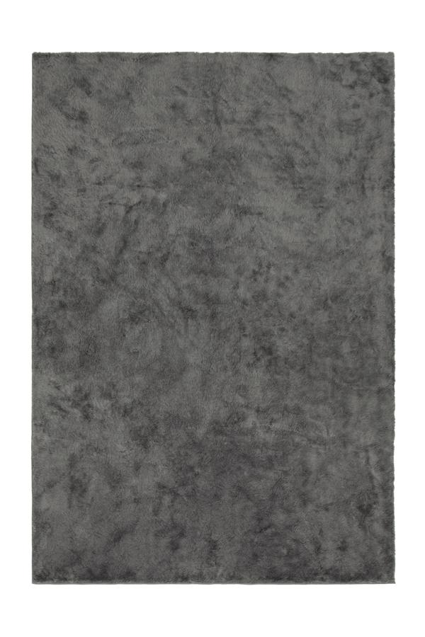 Stormy Grey Plush Rug 6'x9' | Stain-Resistant