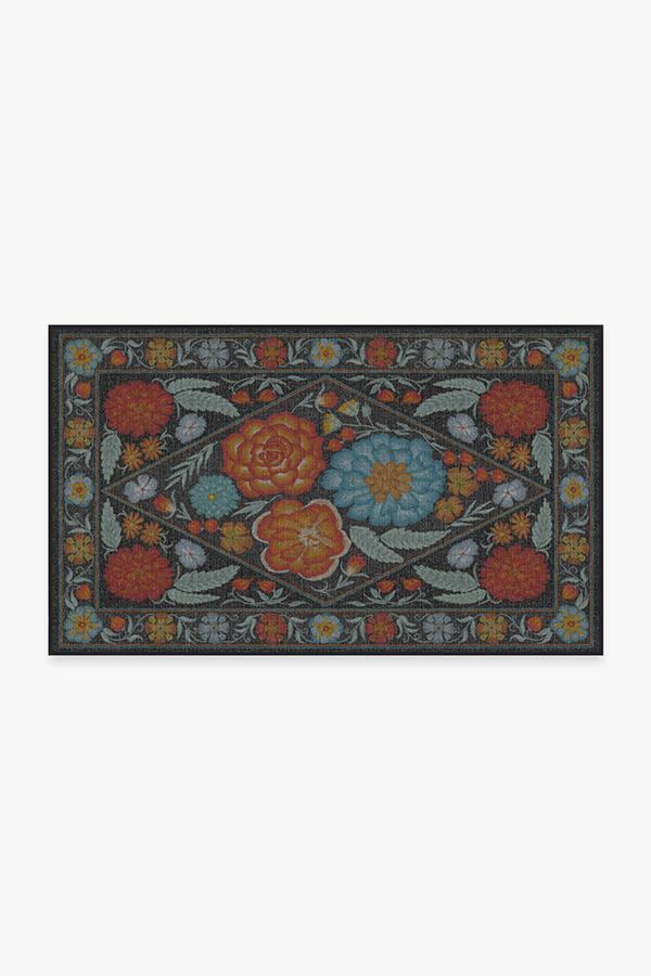 Prado Black Opal Rug 3'x5' | Stain-Resistant