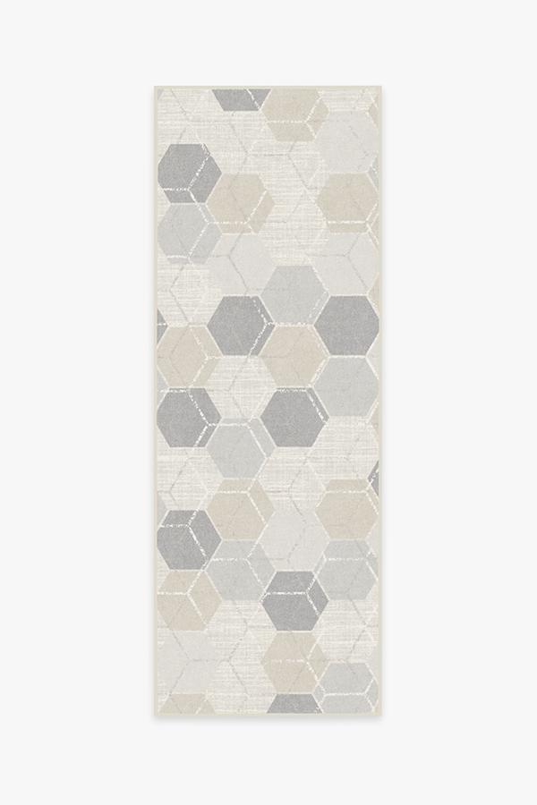 Prisma Natural Rug 2.5'x7' | Stain-Resistant
