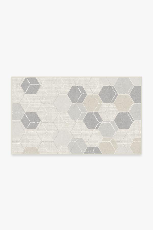 Prisma Natural Rug 3'x5' | Stain-Resistant