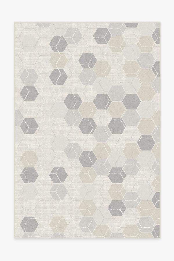 Prisma Natural Rug 6'x9' | Stain-Resistant