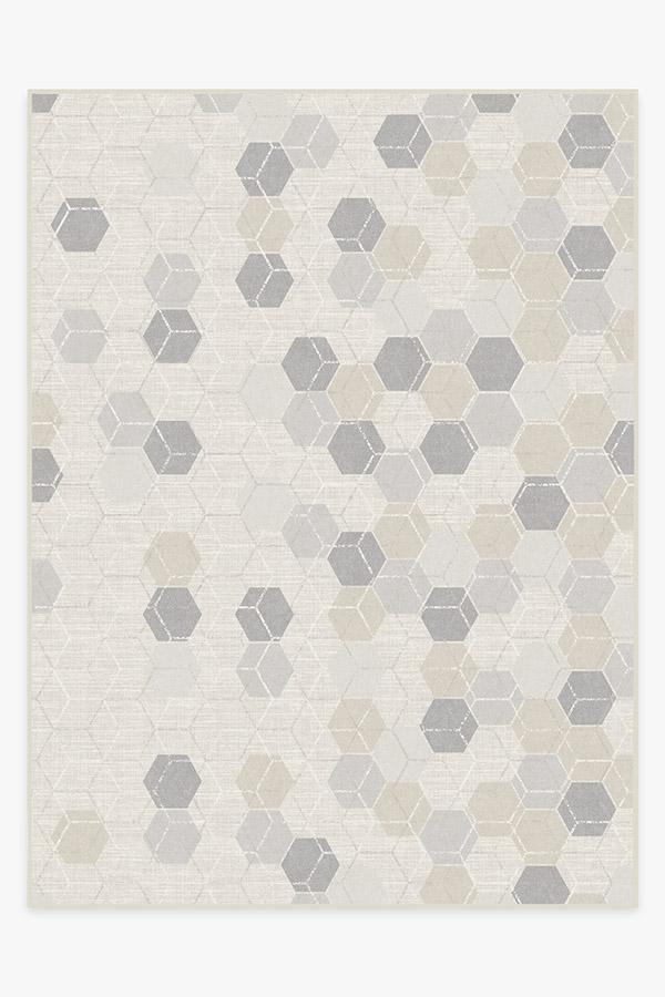 Prisma Natural Rug 9'x12' | Stain-Resistant