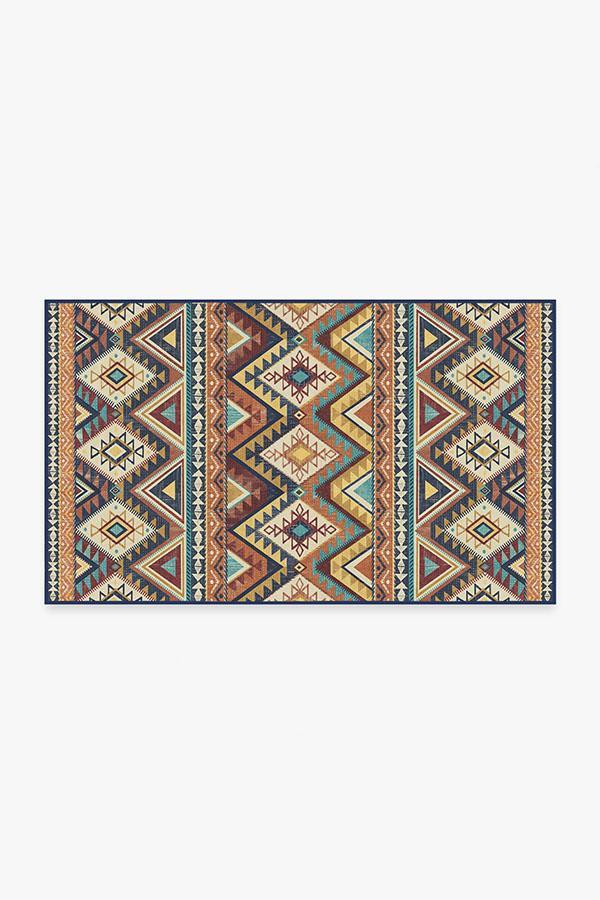 Pueblo Multicolor Rug 3'x5' | Stain-Resistant