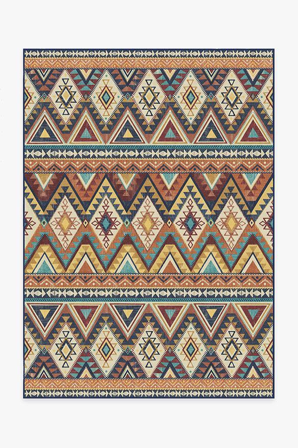 Pueblo Multicolor Rug 5'x7' | Stain-Resistant