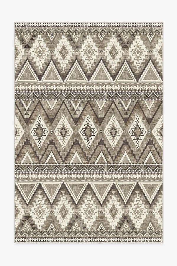Pueblo Natural Rug 6'x9' | Stain-Resistant