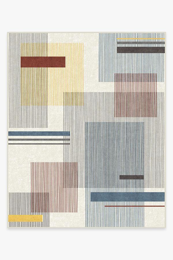 Quadra Primary Rug 8'x10' | Stain-Resistant