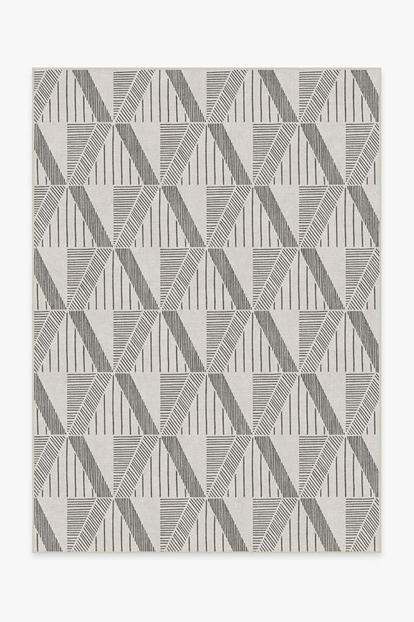 Ragazzo Light Grey Rug 5'x7' | Stain-Resistant