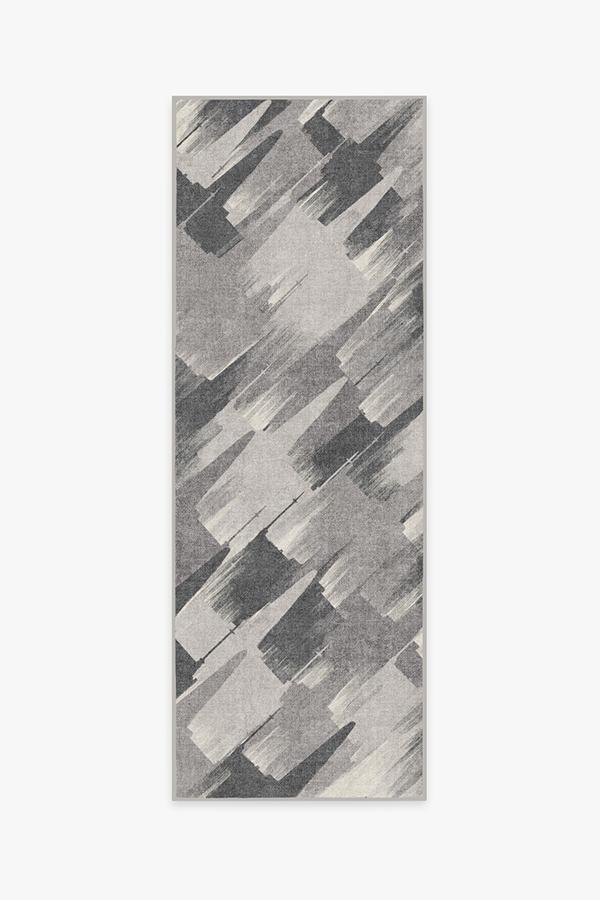 Rogue Squadron Grey Rug 2.5'x7' | Stain-Resistant