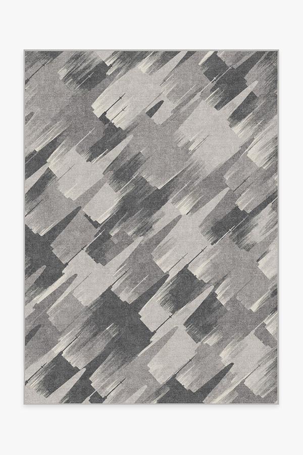 Rogue Squadron Grey Rug 5'x7' | Stain-Resistant