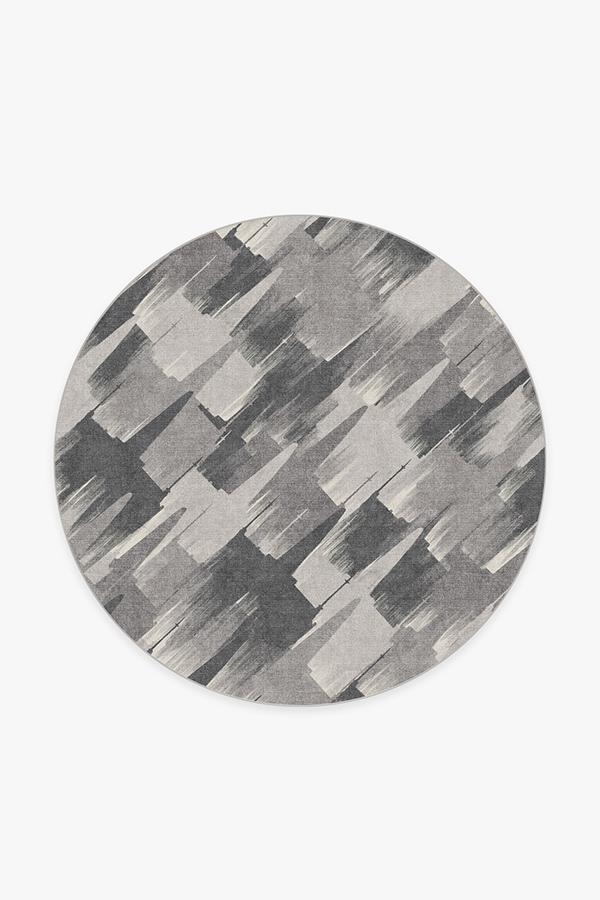 Rogue Squadron Grey Rug 6' Round | Stain-Resistant