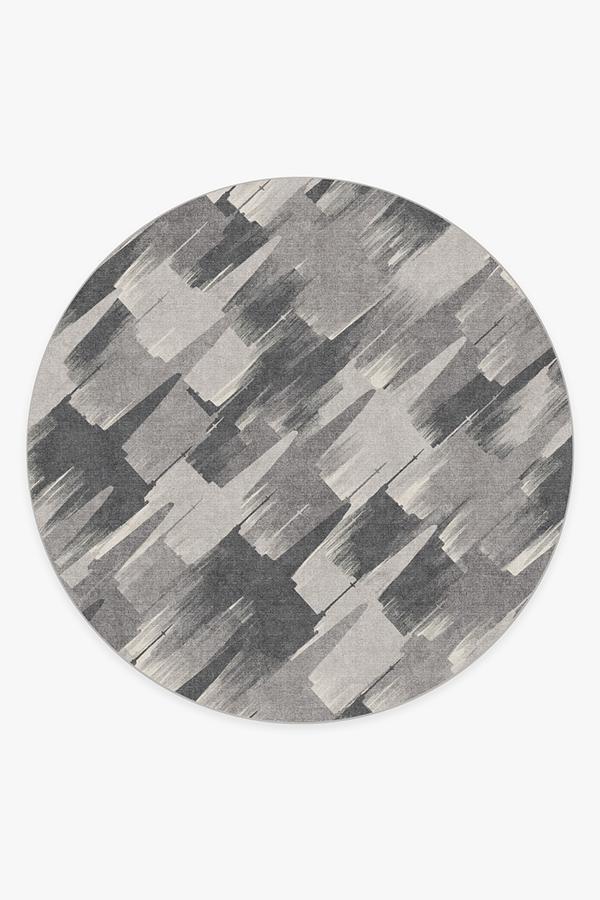 Rogue Squadron Grey Rug 8' Round | Stain-Resistant