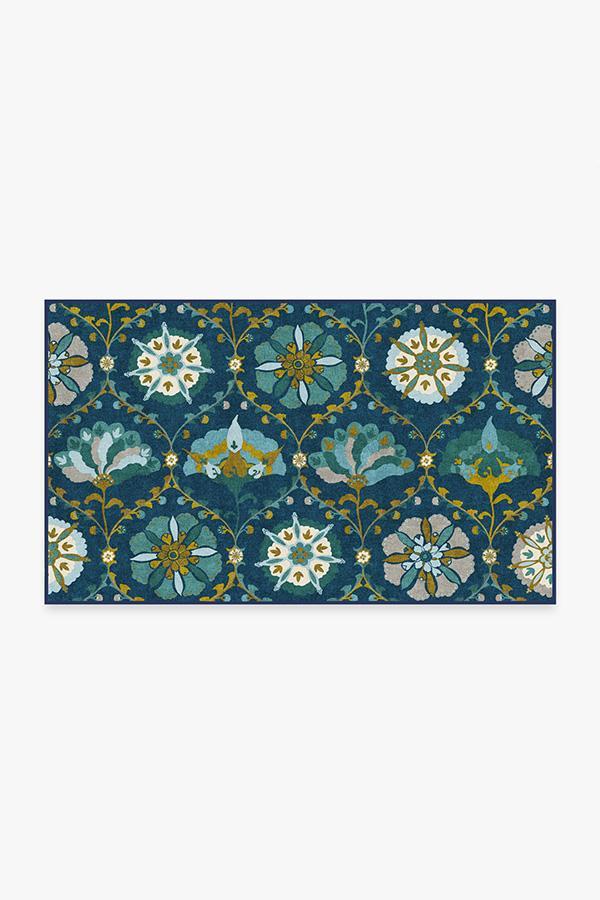 Safi Midnight Rug 3'x5' | Stain-Resistant