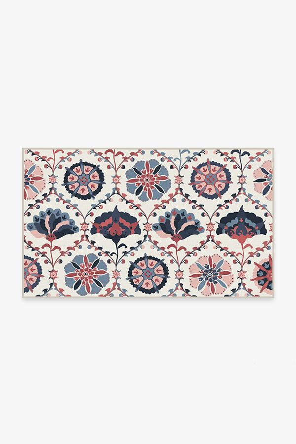 Safi Pink Rug 3'x5' | Stain-Resistant