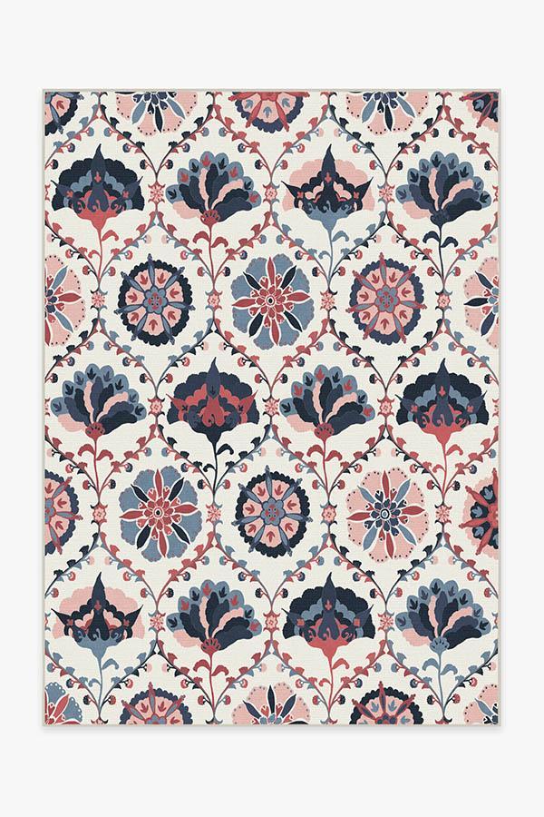Safi Pink Rug 5'x7' | Stain-Resistant