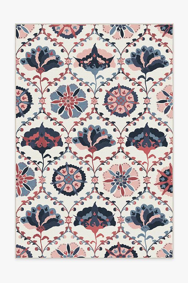 Safi Pink Rug 6'x9' | Stain-Resistant