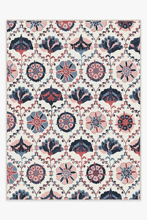 Safi Pink Rug 9'x12' | Stain-Resistant