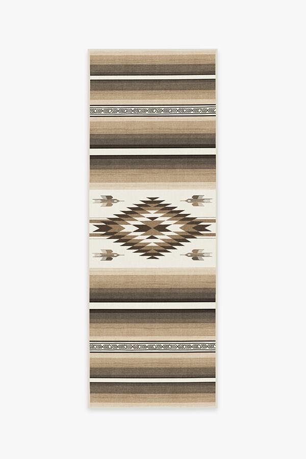 Saltillo Stone Rug 2.5'x7' | Stain-Resistant