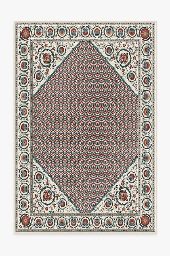 Samira Suzani Imari Rug 6'x9' | Stain-Resistant