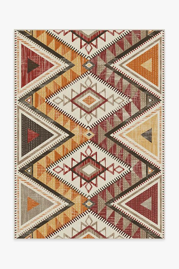 Santa Fe Multicolor Rug 5'x7' | Stain-Resistant