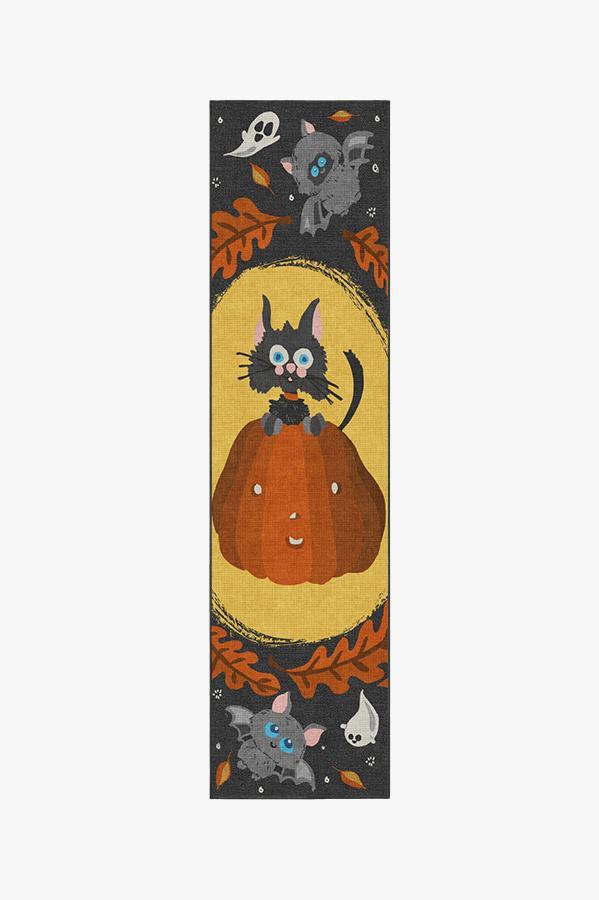 Scaredy Cat Rug 2.5'x10' | Stain-Resistant