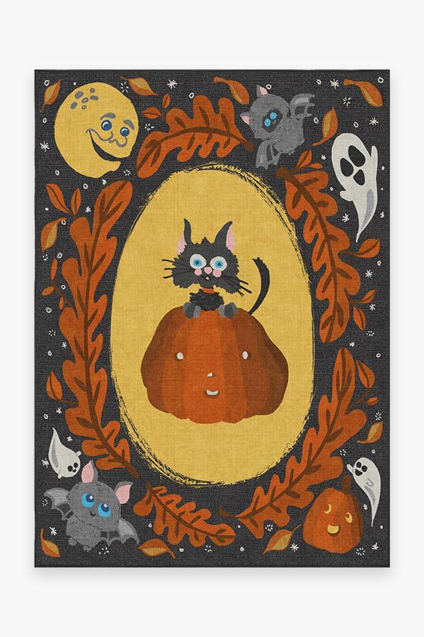 Scaredy Cat Rug 5'x7' | Stain-Resistant
