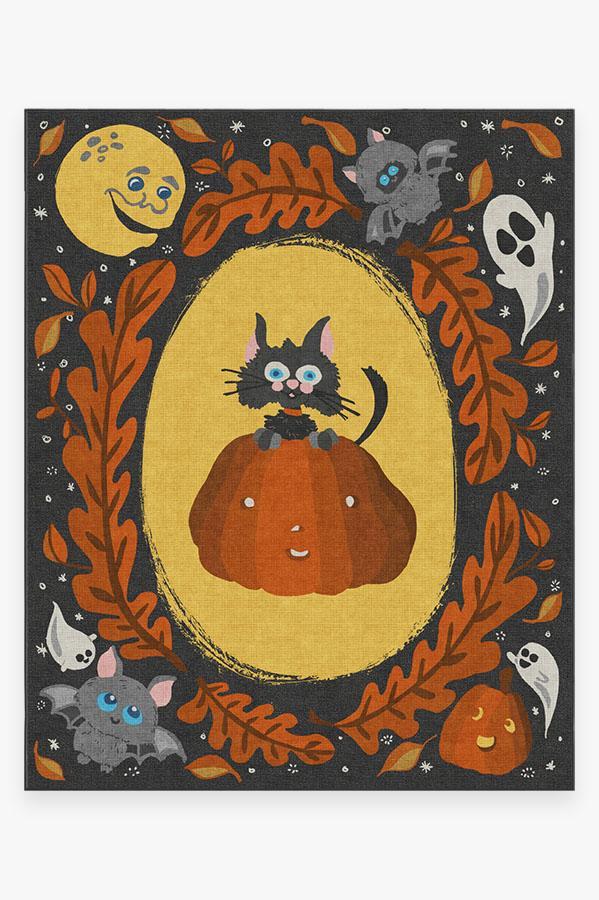 Scaredy Cat Rug 8'x10' | Stain-Resistant
