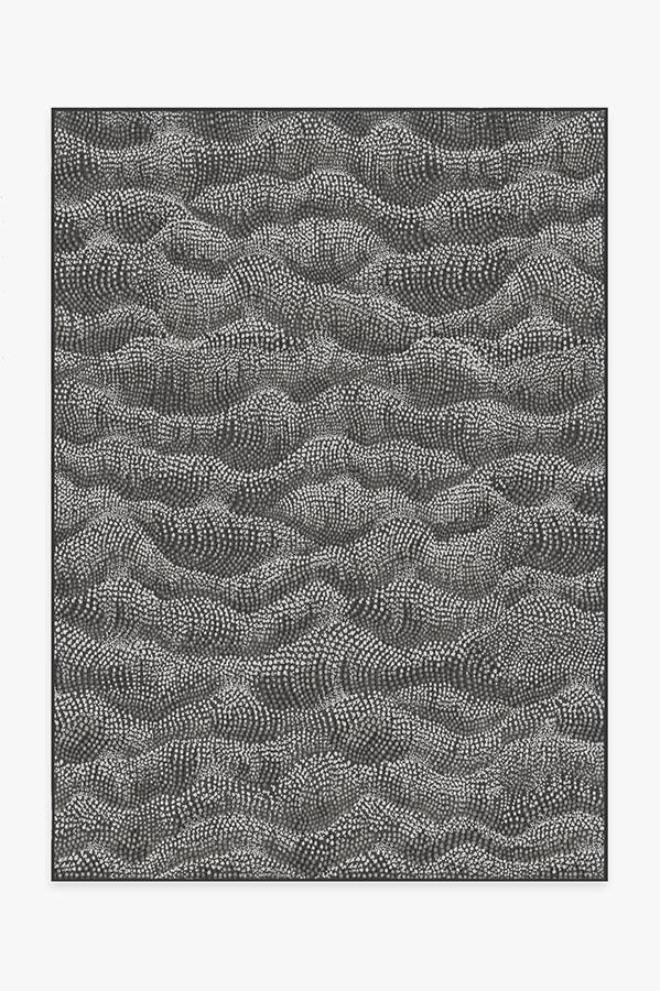 Sela Charcoal Rug 5'x7' | Stain-Resistant
