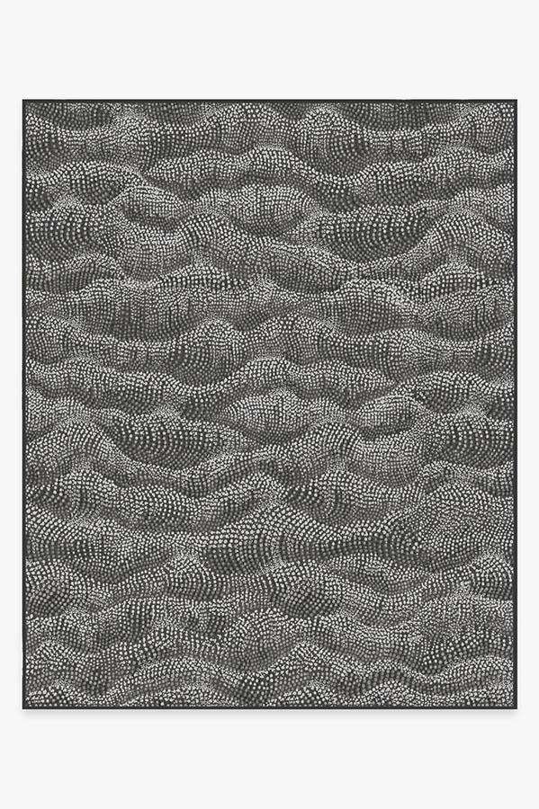 Sela Charcoal Rug 8'x10' | Stain-Resistant