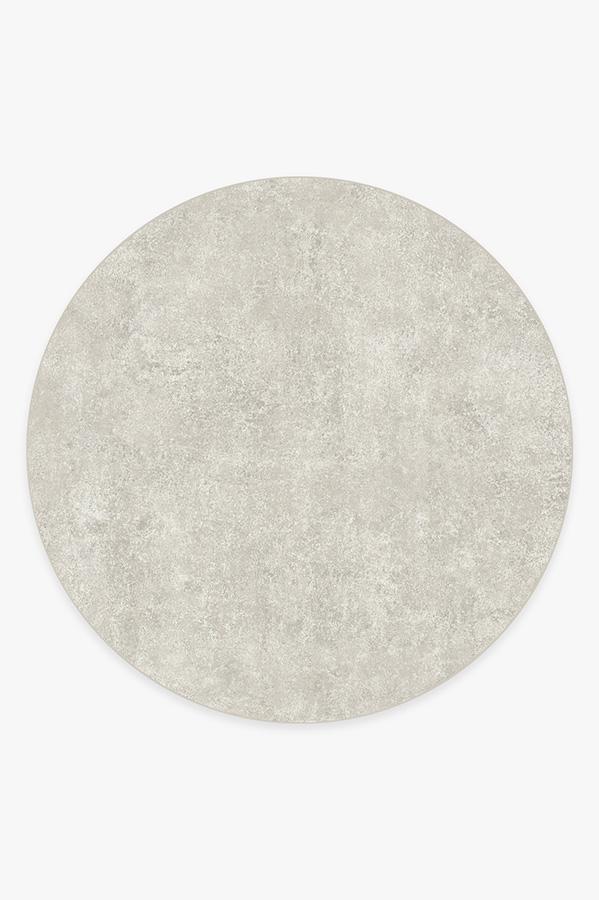 Serenata Ash Grey Rug 8' Round | Stain-Resistant