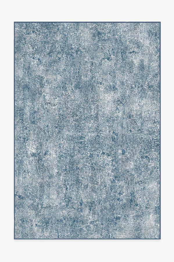 Serenata Slate Blue Rug 6'x9' | Stain-Resistant
