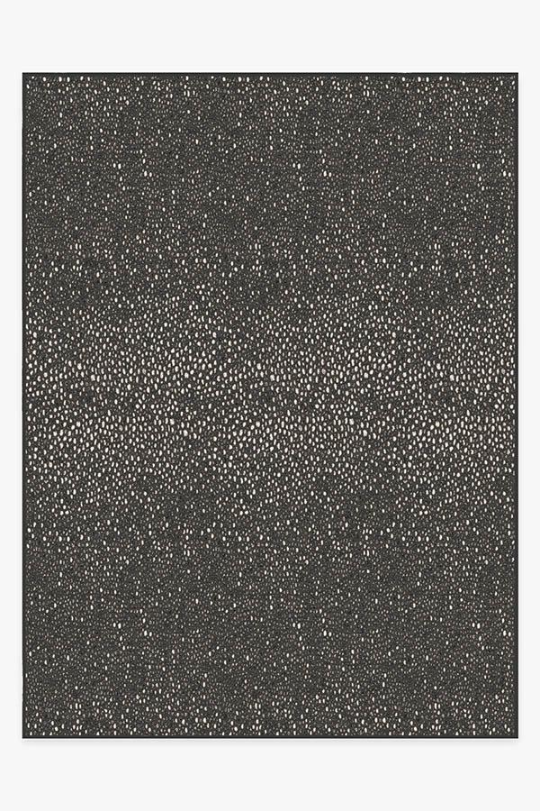 Shagreen Charcoal Rug 9'x12' | Stain-Resistant