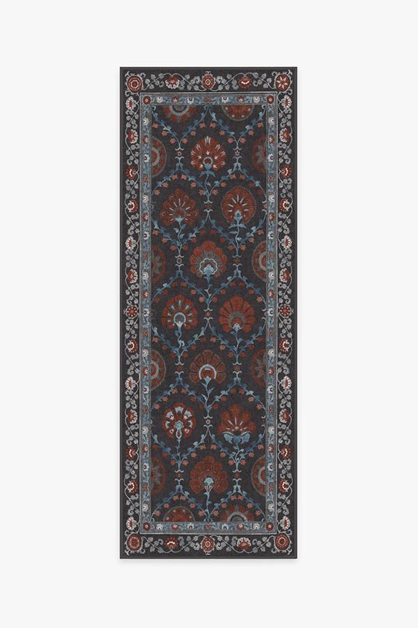 Sibel Raspberry Rug 2.5'x10' | Stain-Resistant