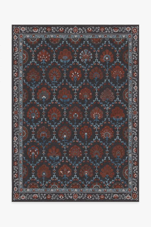 Sibel Raspberry Rug 5'x7' | Stain-Resistant
