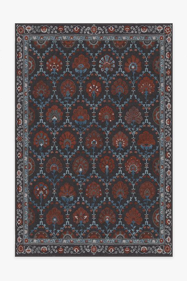 Sibel Raspberry Rug 6'x9' | Stain-Resistant