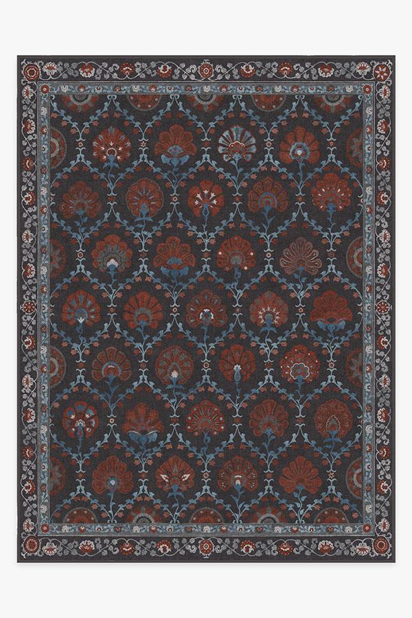 Sibel Raspberry Rug 9'x12' | Stain-Resistant
