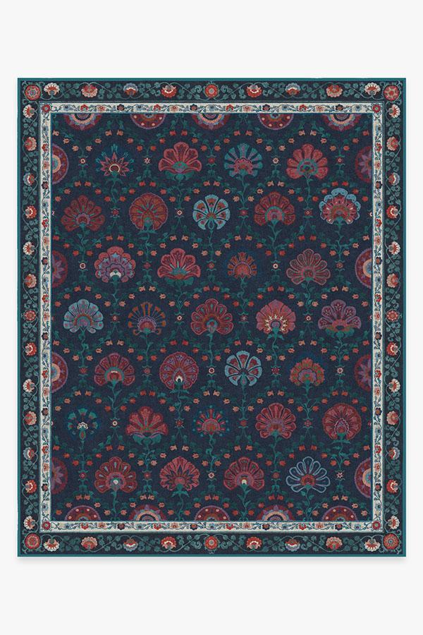 Sibel Sapphire Rug 8'x10' | Stain-Resistant