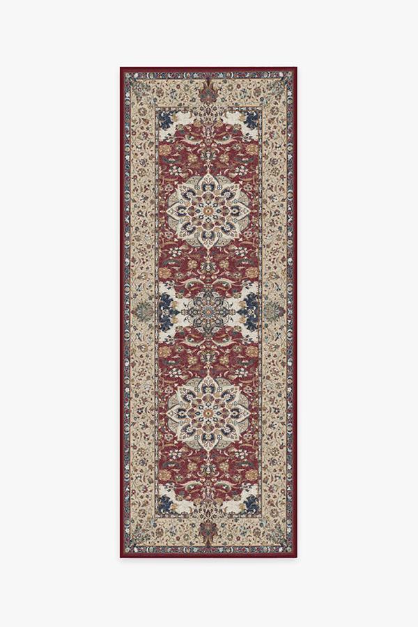 Sima Currant Rug 2.5'x7' | Stain-Resistant