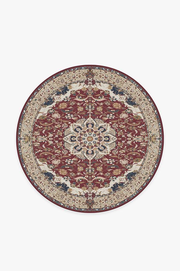 Sima Currant Rug 6' Round | Stain-Resistant