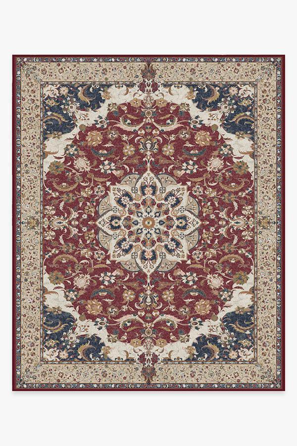Sima Currant Rug 8'x10' | Stain-Resistant