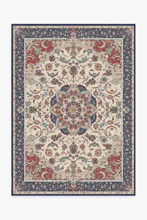Sima Royal Blue Rug 5'x7' | Stain-Resistant
