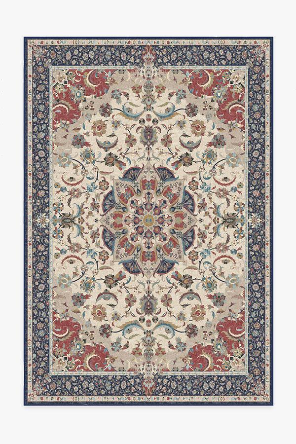 Sima Royal Blue Rug 6'x9' | Stain-Resistant