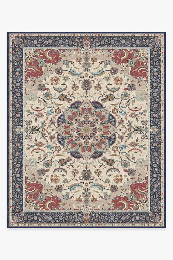 Sima Royal Blue Rug 8'x10' | Stain-Resistant