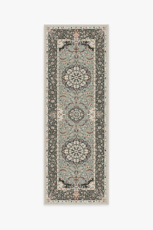 Sima Sage Rug 2.5'x10' | Stain-Resistant