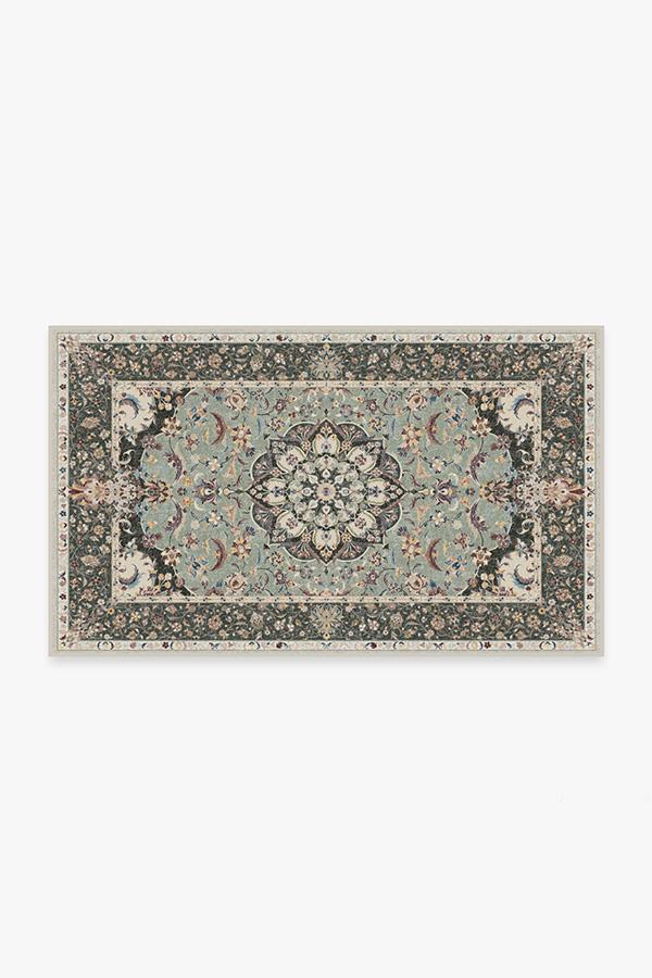 Sima Sage Rug 3'x5' | Stain-Resistant