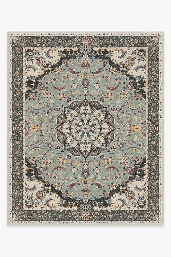 Sima Sage Rug 8'x10' | Stain-Resistant