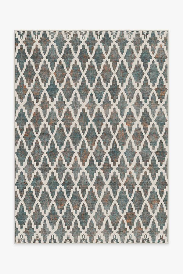 Soraya Trellis Multicolor Rug 5'x7' | Stain-Resistant