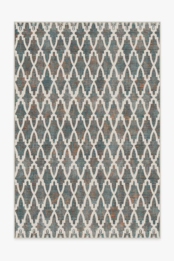 Soraya Trellis Multicolor Rug 6'x9' | Stain-Resistant