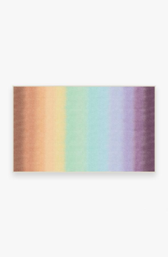 Spectrum Rainbow Rug 3'x5' | Stain-Resistant