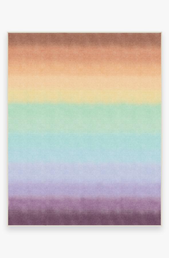 Spectrum Rainbow Rug 8'x10' | Stain-Resistant